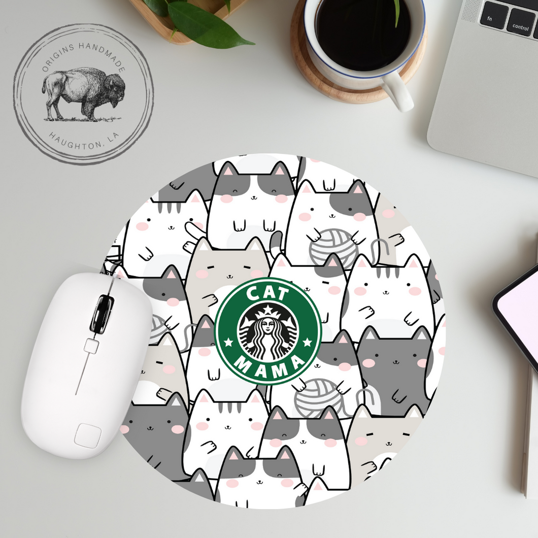 Cat Mama Neoprene Mousepad