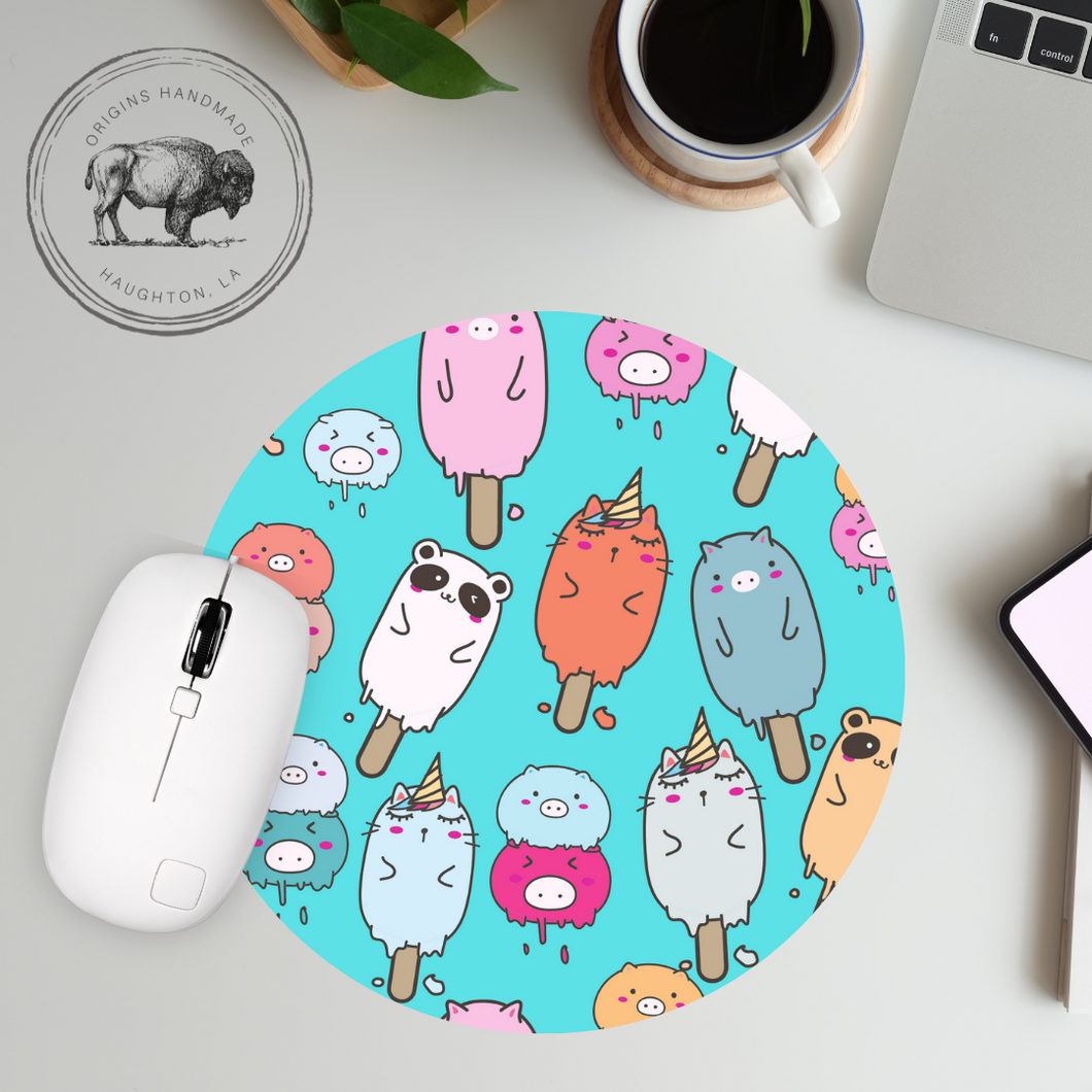 Popsicle Critters Neoprene Mousepad