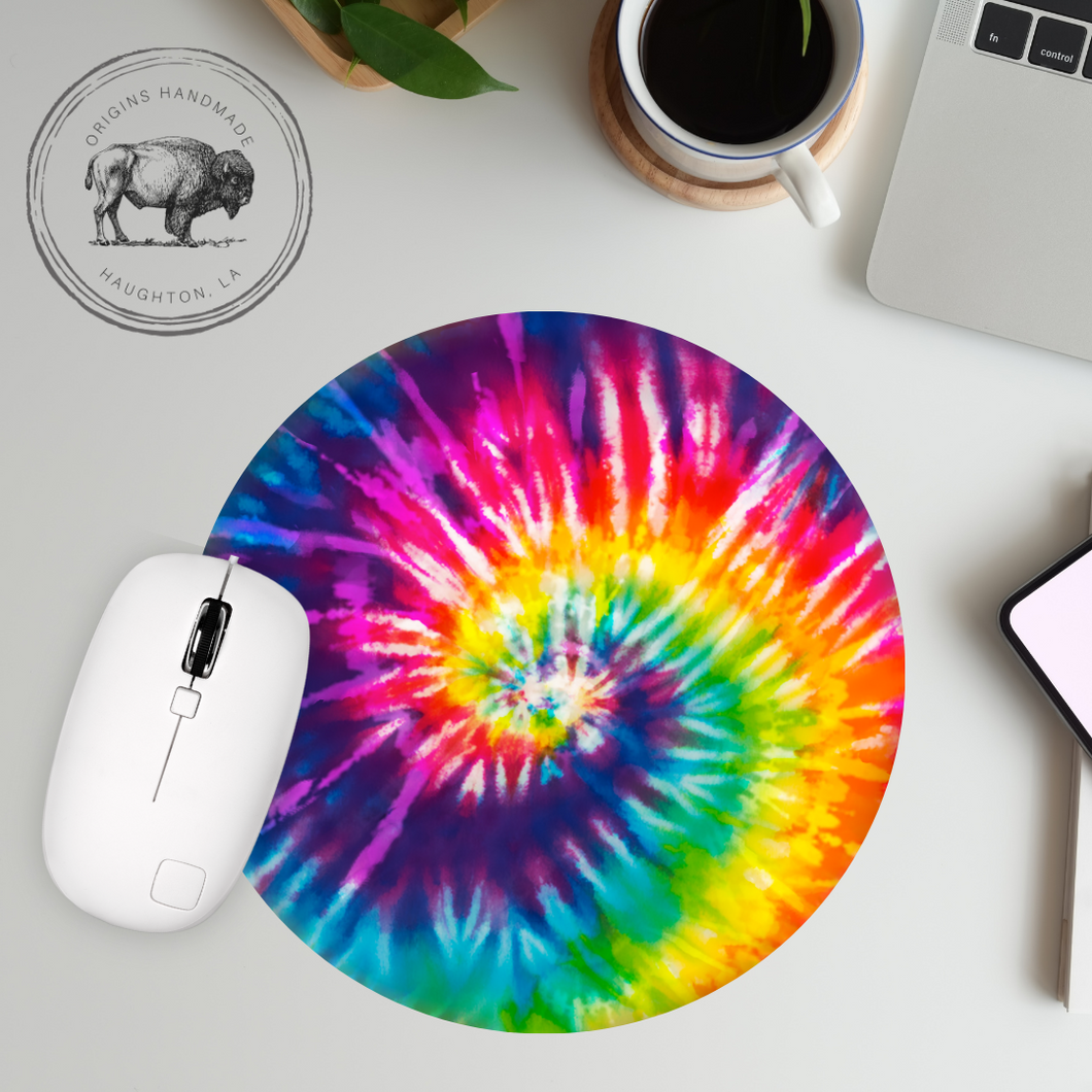 Tie Dye Neoprene Mousepad