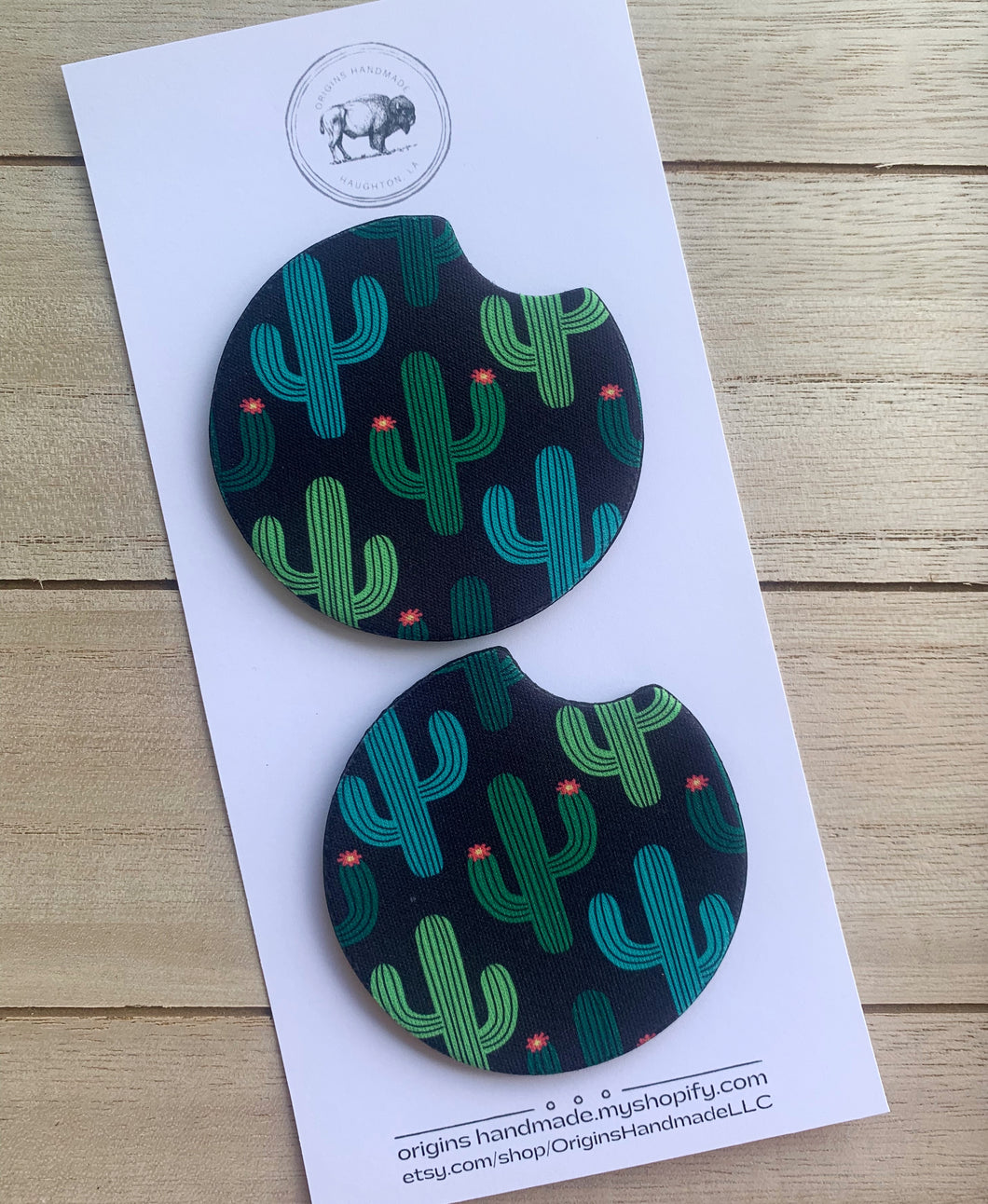 Cactus Car Coasters