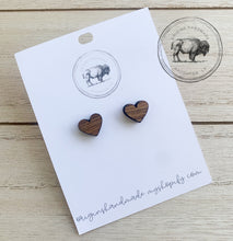 Load image into Gallery viewer, Heart Stud Earrings
